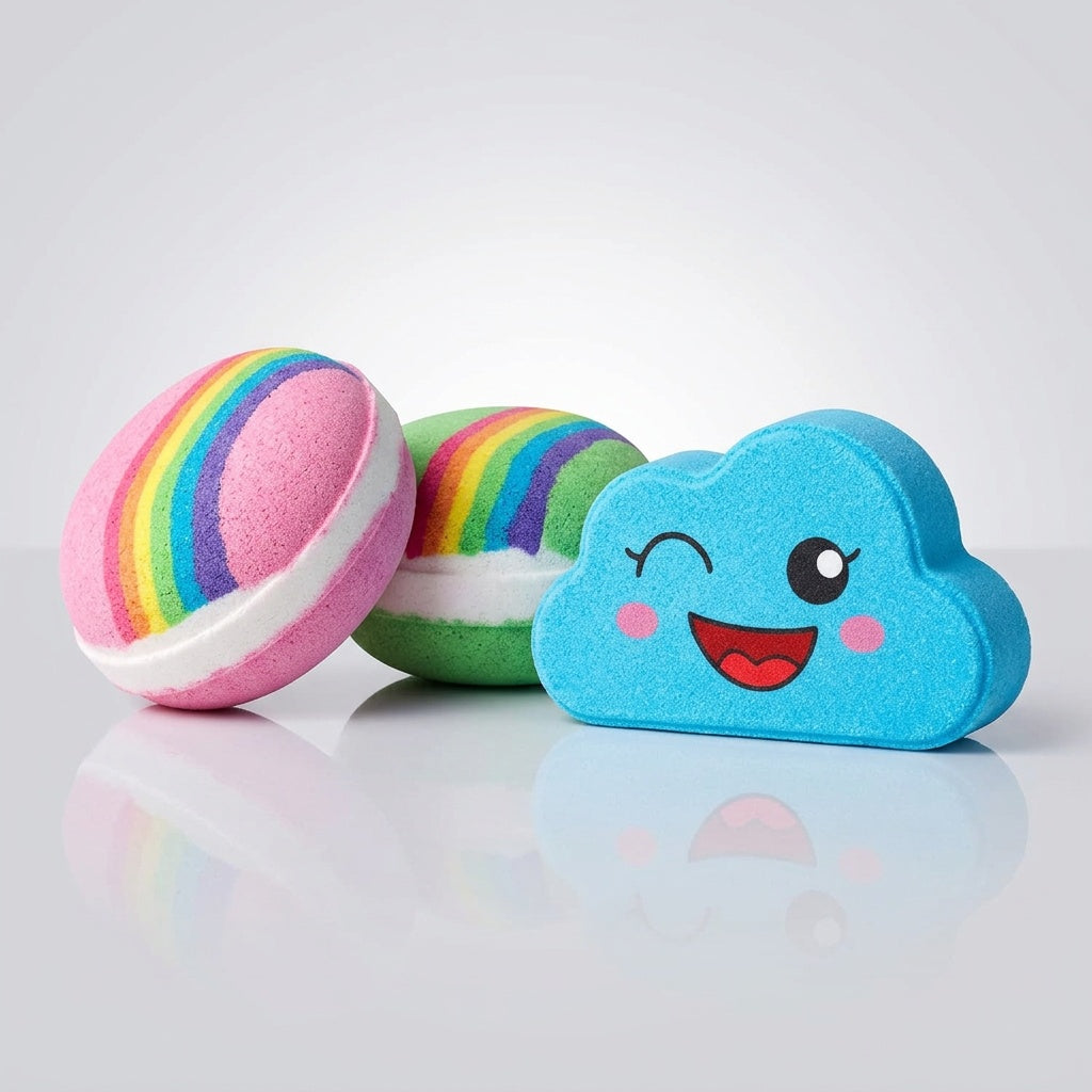 Rainbow Bath Bombs Gift Set