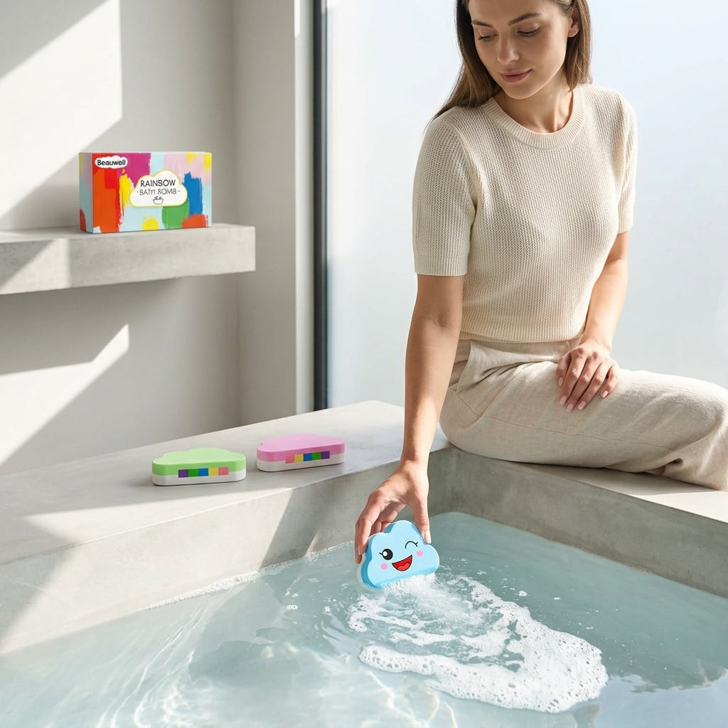 Rainbow Bath Bombs Gift Set