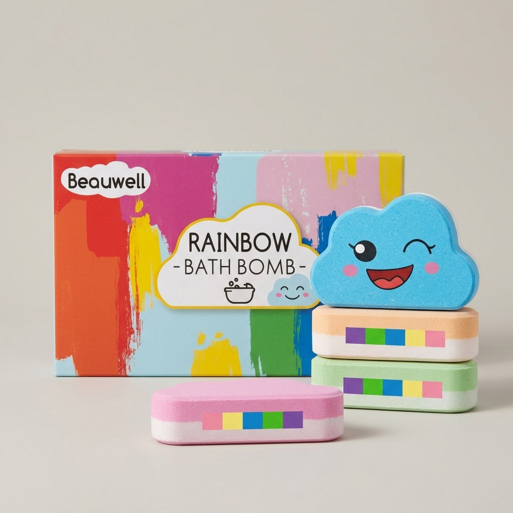 Rainbow Bath Bombs Gift Set