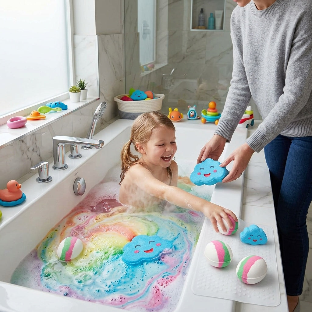 Rainbow Bath Bombs Gift Set