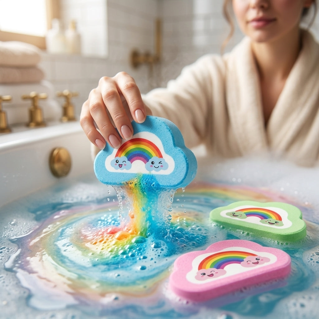 Rainbow Bath Bombs Gift Set